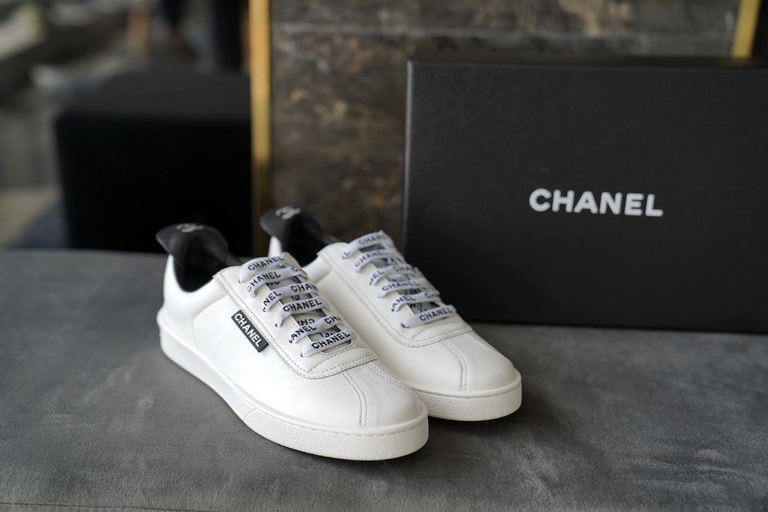 Chanel Ultra Classic White Sneakers