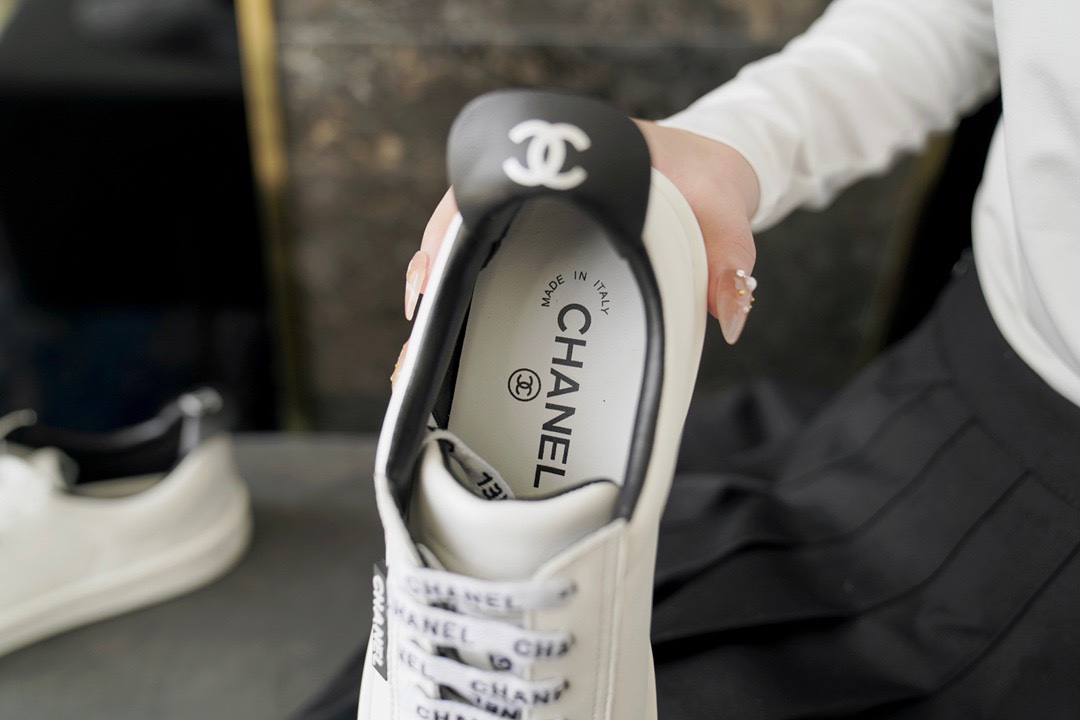 Chanel Ultra Classic White Sneakers