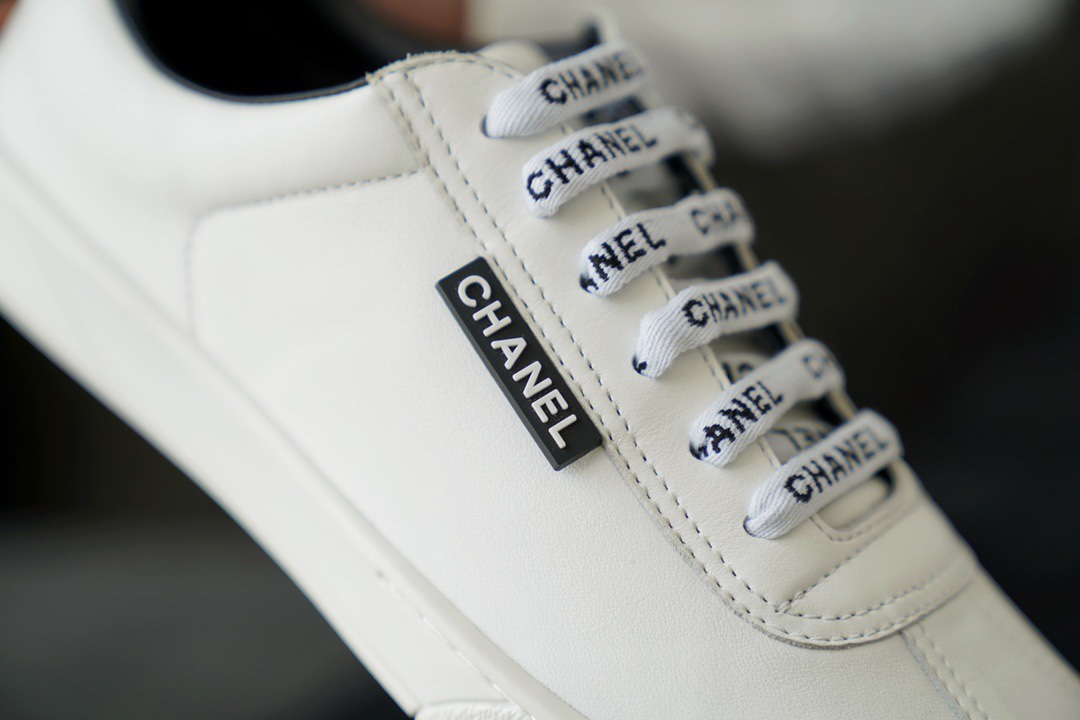 Chanel Ultra Classic White Sneakers