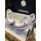 Chanel Suede Grape-Colored Sneakers