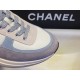 Chanel Suede Grape-Colored Sneakers