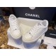 Chanel White Panda Skate Shoes