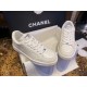 Chanel White Panda Skate Shoes