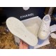 Chanel White Panda Skate Shoes