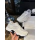 Chanel Snowflake Silver Fur Sneakers