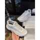 Chanel Snowflake Silver Fur Sneakers