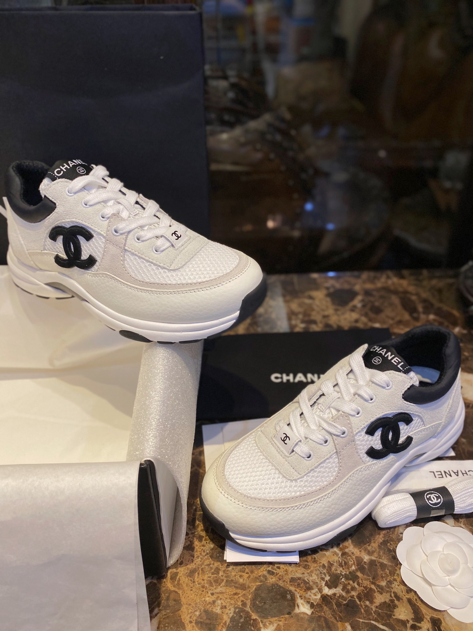 Chanel Panda Shoes