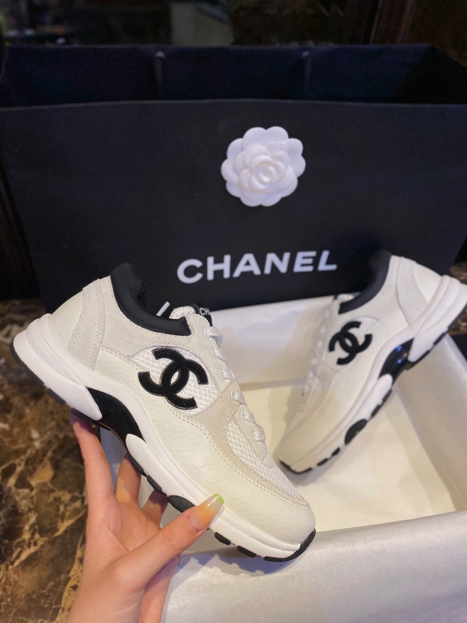 Chanel Panda Shoes