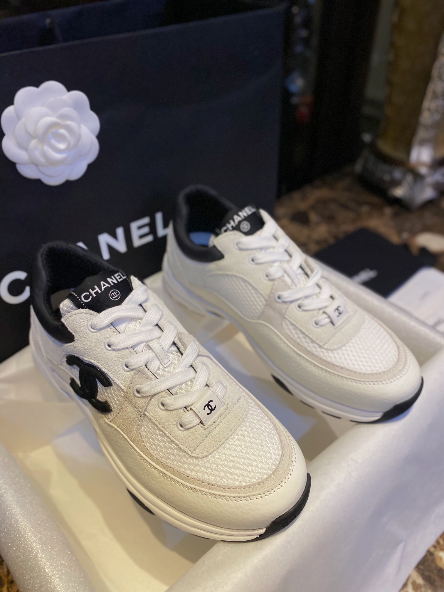 Chanel Panda Shoes