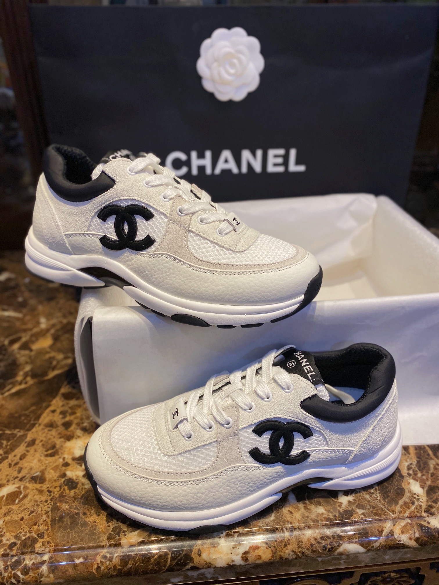 Chanel Panda Shoes