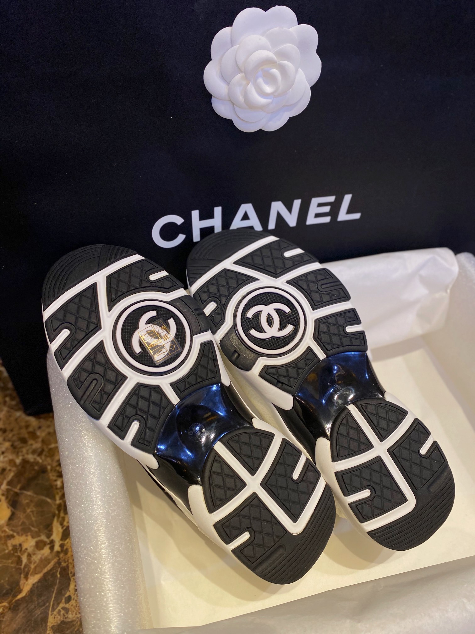 Chanel Panda Shoes