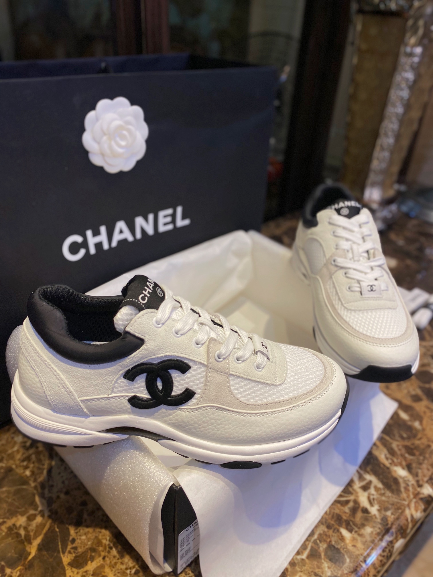 Chanel Panda Shoes