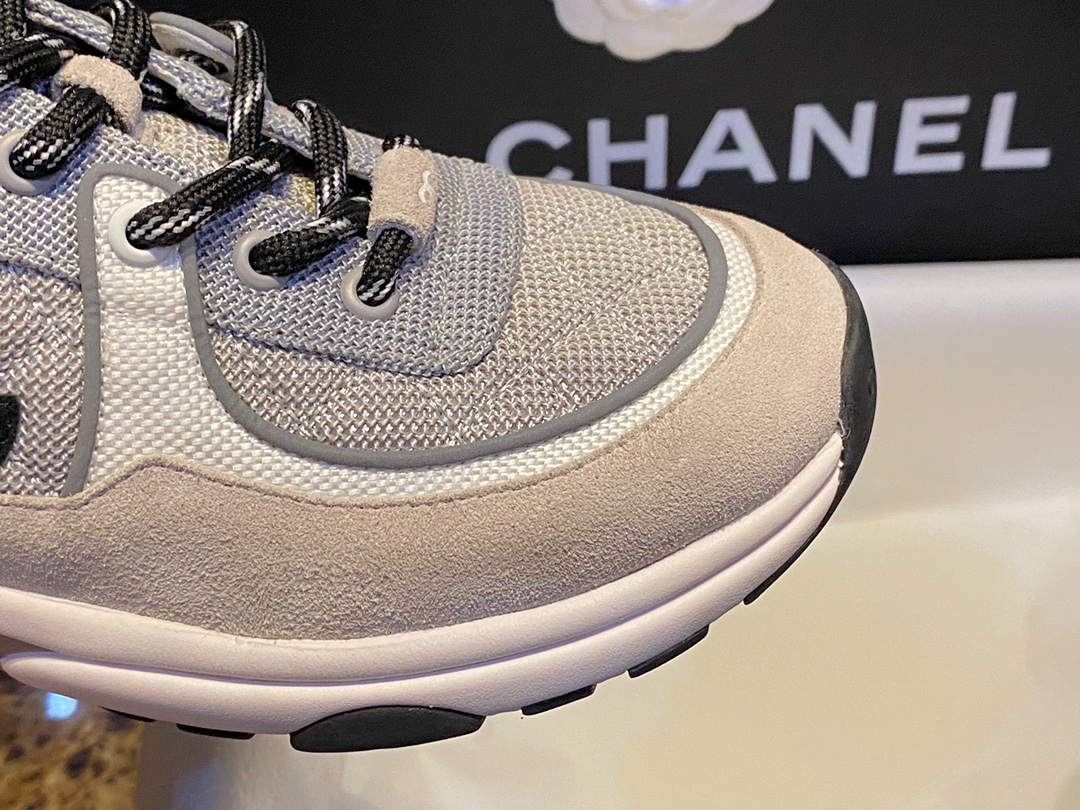 Chanel Mesh Reflective  Sneakers