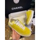 Chanel Lucky Yellow Sneakers