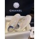 Chanel Grey-Pink Colorblock Sneakers