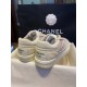 Chanel Grey-Pink Colorblock Sneakers