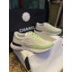 Chanel Suede Sports Shoes in Grass Green