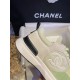 Chanel Suede Sports Shoes in Grass Green