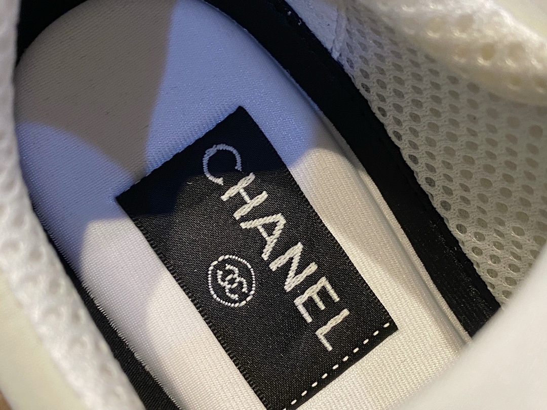 Chanel Suede Sports Shoes in Grass Green