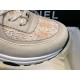 Chanel Tweed Orange Blossom Sports Shoes