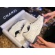 Chanel Black and White Panda Skate Shoes