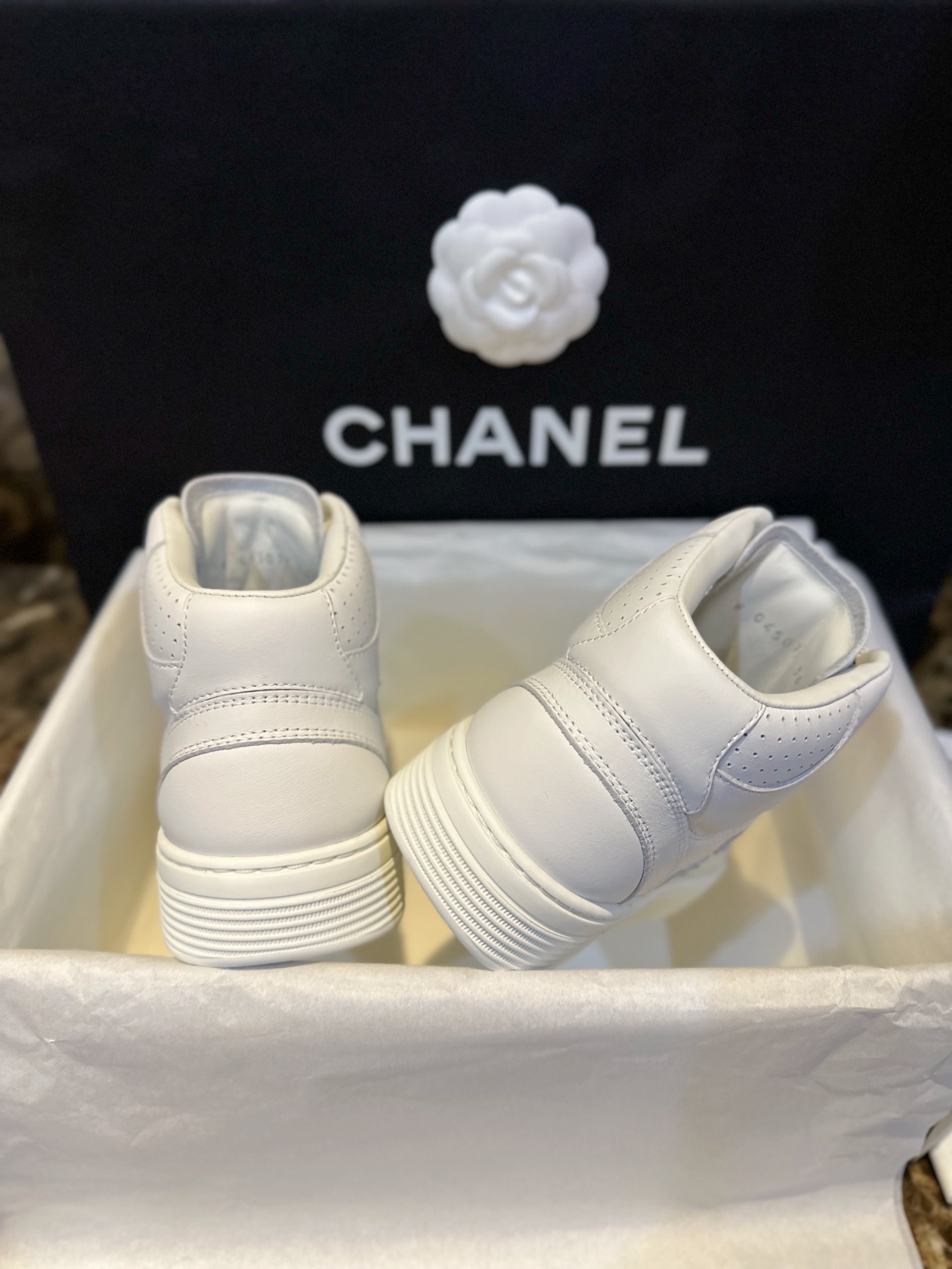 Chanel Air Force 1 High-Top Sneakers