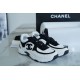 Chanel Embossed Panda Pattern Sneakers