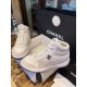 Chanel High-Top White Sneakers