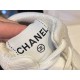 Chanel High-Top White Sneakers