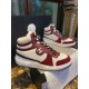 Chanel Red High-Top Sports Shoes