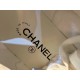 Chanel Minimalist Gold Foil White Shoes