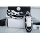 Chanel Dark Pattern Black and White Panda Sneakers