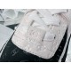 Chanel Dark Pattern Black and White Panda Sneakers