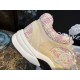 Chanel Tweed Pink Sports Shoes