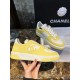 Chanel Little Yellow Chick Canvas Sneakers