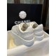 Chanel White Air Force 1 Sneakers