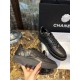 Chanel Black Air Force 1 Sneakers