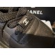 Chanel Black Air Force 1 Sneakers