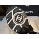 Chanel Solid Color Embossed Pattern Sneakers