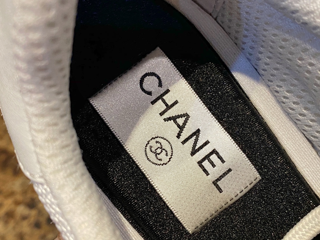 Chanel White Sneakers