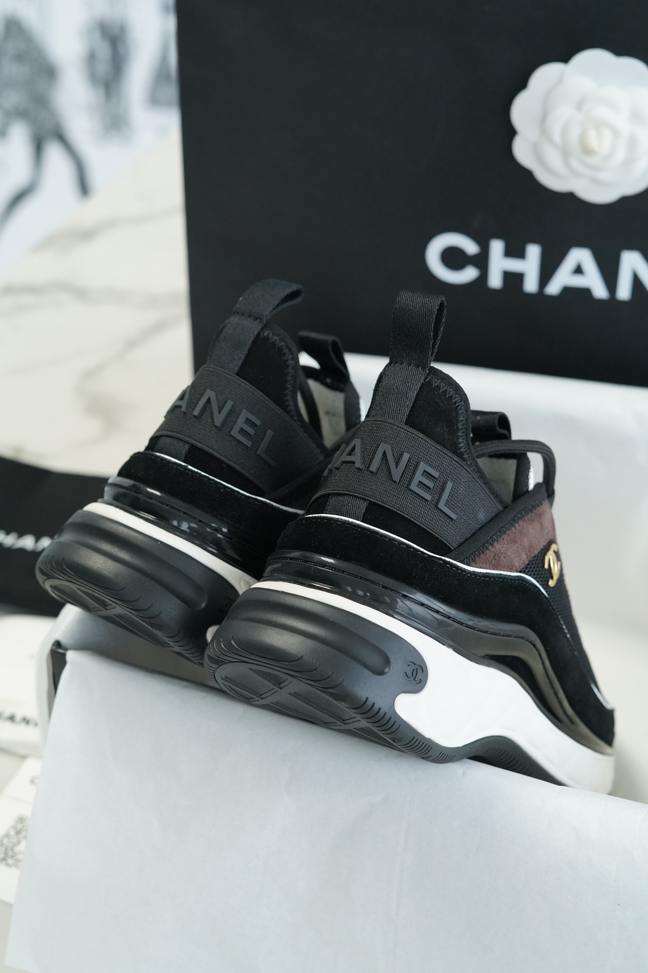 Chanel Panda Sneakers