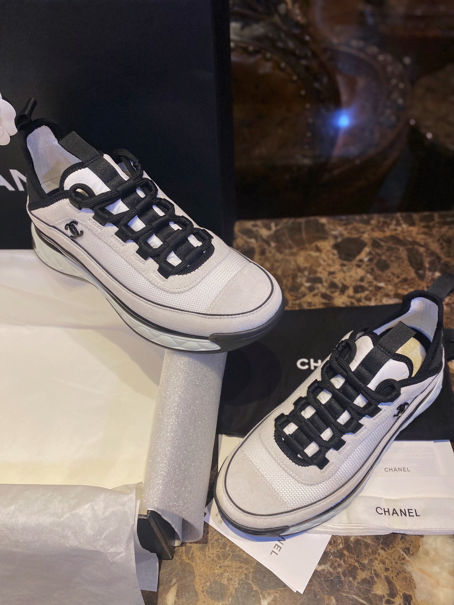 Chanel Panda Sneakers