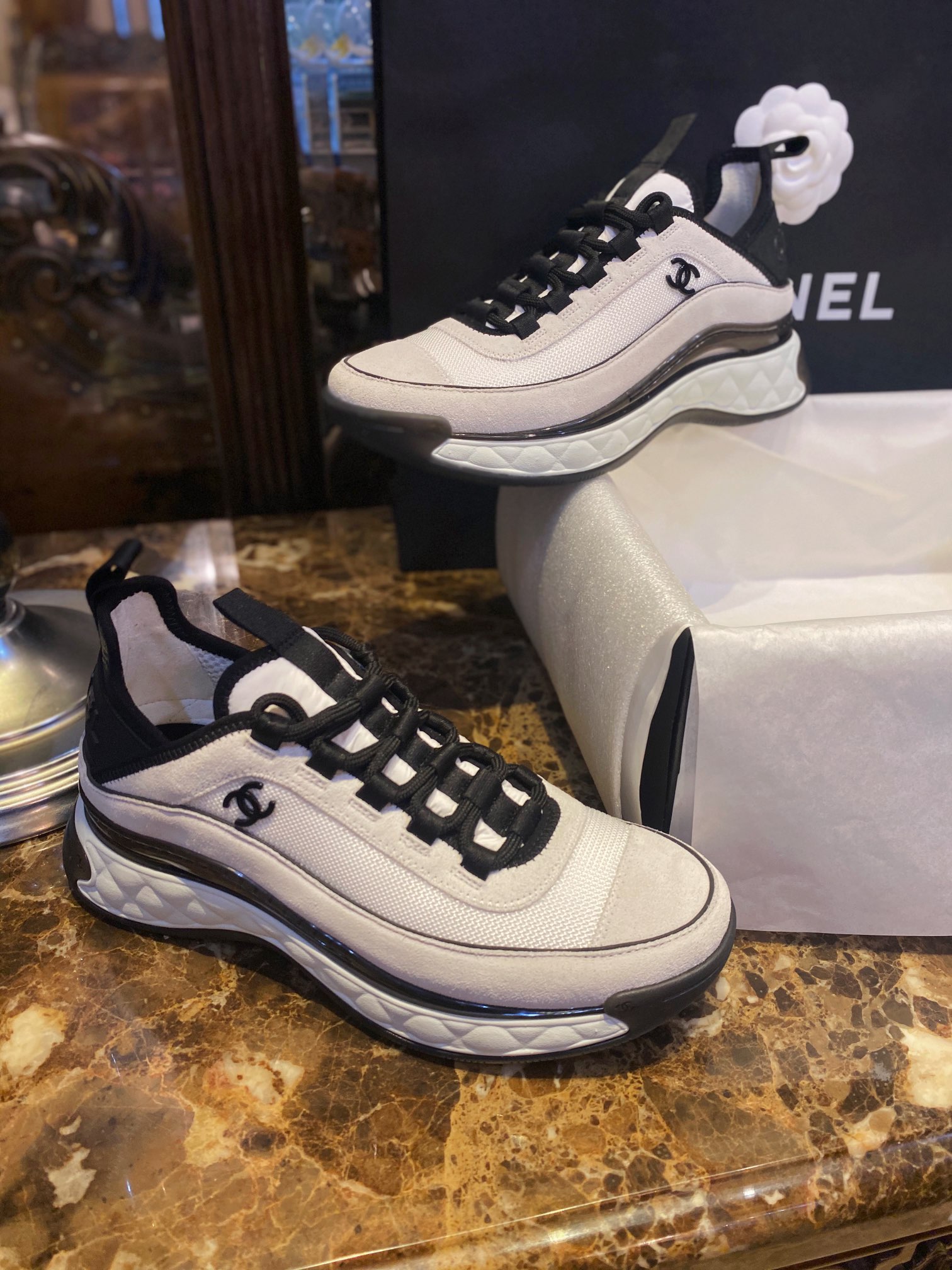 Chanel Panda Sneakers