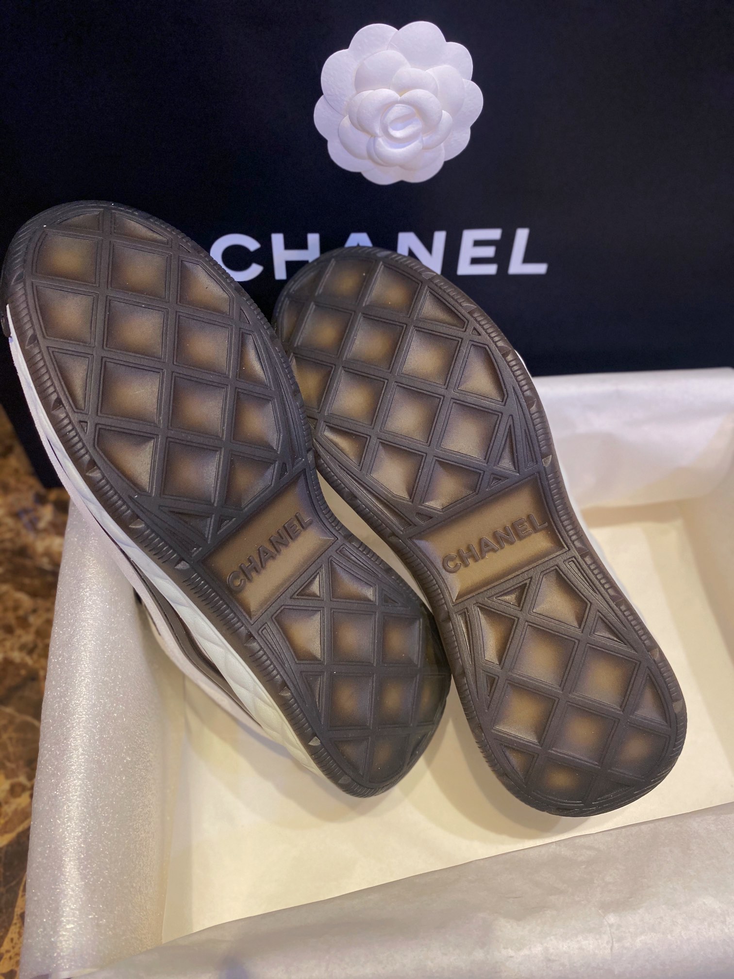 Chanel Panda Sneakers