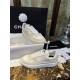 Chanel Beige Canvas Sneakers