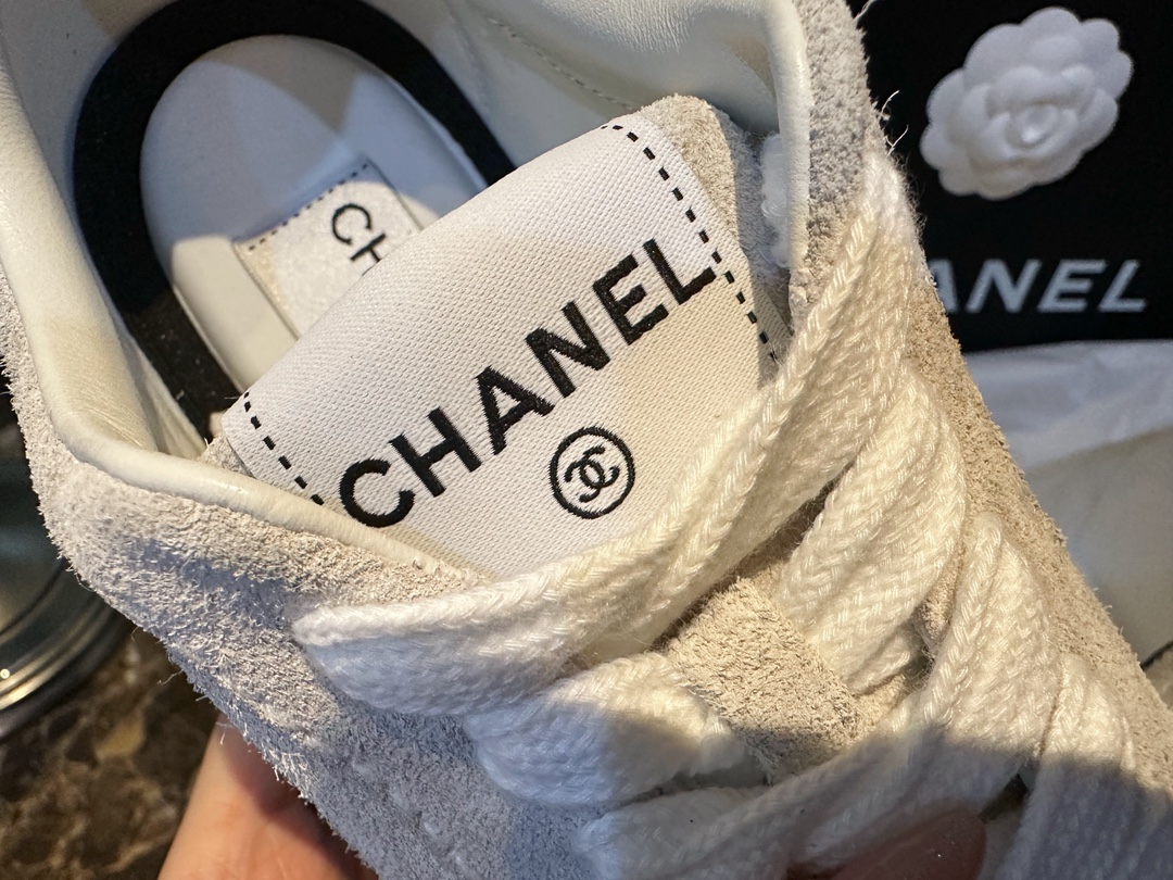 Chanel Panda Chunky Casual Skate Shoes