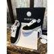 Chanel Black Suede Panda Skate Shoes: Pure Black Upper + Black TPU Chunky Sole Combo