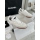 Chanel White DeXun Sports Shoes