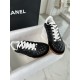 Chanel Black DeXun Sports Shoes: Black Imported Cowhide Patchwork with Suede + TPU Combination Outsole