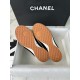 Chanel Black DeXun Sports Shoes: Black Imported Cowhide Patchwork with Suede + TPU Combination Outsole